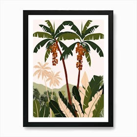 Tropical Palm Trees 5 Poster