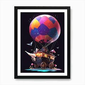 Hot Air Balloon 2 Art Print