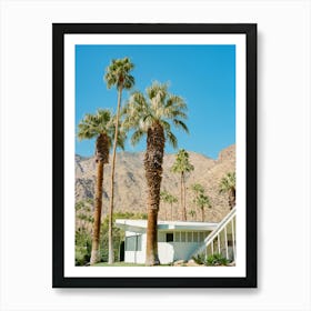 Palm Springs Architecture II on Film Art Print