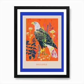 Spring Birds Poster Bald Eagle 2 Art Print