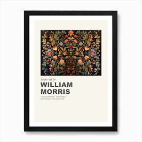 Museum Poster Inspired By William Morris 12 Art Print