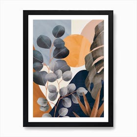 Abstract Tropical Art 9 Art Print