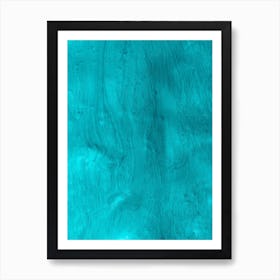 Turquoise Water 1 Art Print