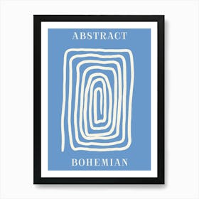 Abstract Bohemian 30 Art Print