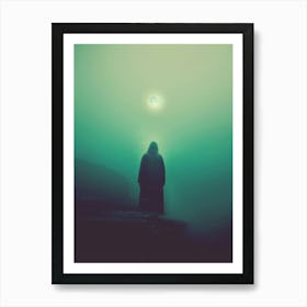 Moon Solitude Art Print