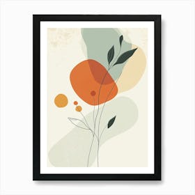 Abstract Flower 70 Art Print