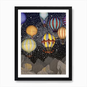 Night Flight Art Print