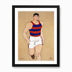 Athlete, Print In High Resolution, Edward Penfield Art Print