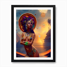 Jungle Priestess Alt Art Print