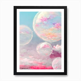 In the Clouds Art Print