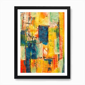 Abstract Painting 1 Art Print