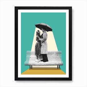 Under My Umbrella Art Print