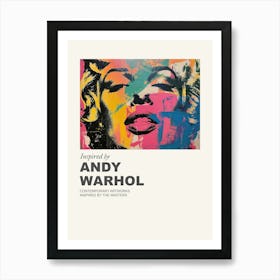 Museum Poster Inspired By Andy Warhol 5 Art Print