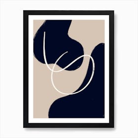 Scandi Abstract 2 Art Print