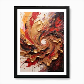 Abstract Painting 381 Art Print