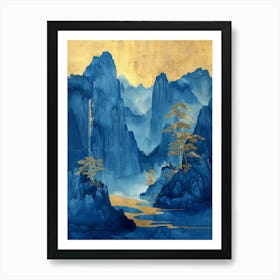 Chinese Landscape 23 Art Print