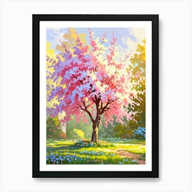 Cherry Blossom Tree 10 Art Print