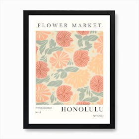 Flower Market 2 Art Print