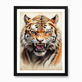 Tiger Art Print