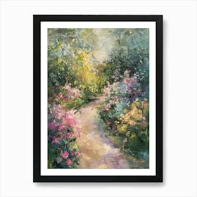  Floral Garden Enchanted Meadow 5 Art Print