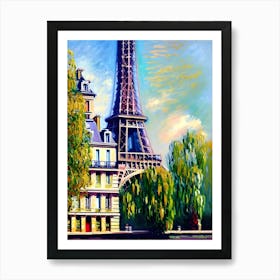 Paris Eiffel Tower Art Print