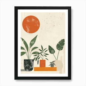 Potted Plants 33 Art Print