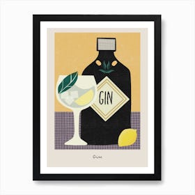 The Gin Art Print