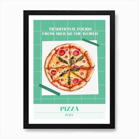 Pizza Italy 1 Foods Of The World Art Print