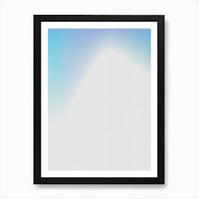 Blue Sky With Clouds Art Print