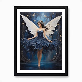 Fairy In The Forest 3 Art Print