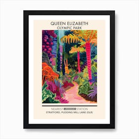 Queen Elizabeth Olympic Park London Parks Garden 3 Art Print