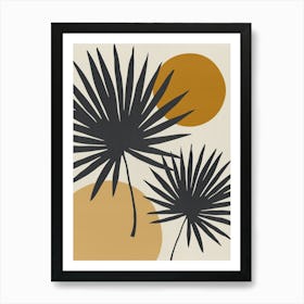 Floral and tropical botanical 18 Art Print