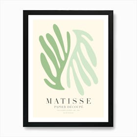 Pastel Green Matisse Art Print