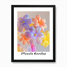 Dreamy Inflatable Flowers Poster Phlox 1 Art Print