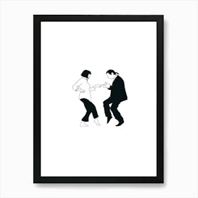 Couple Dancing 1 Art Print