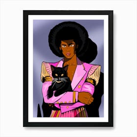 Paws and Polyester Art Print