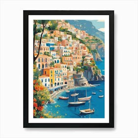 Positano Art Print