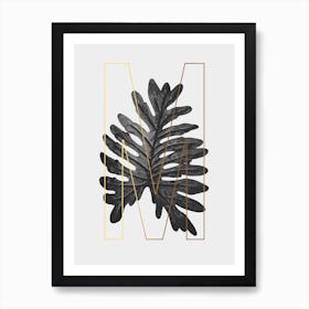 Abc Plant M Art Print