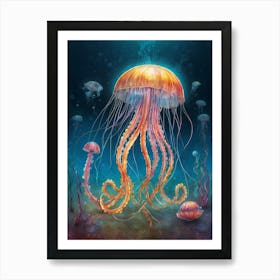 Jellyfish 1 Art Print