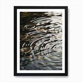 Ripples In The Water 4 Art Print