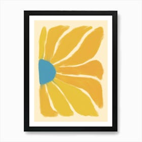 Yellow Daisy Art Print