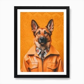 A German Shepherd Dog 6 Art Print