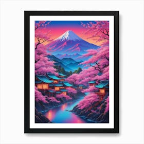 Mt Fuji 3 Art Print