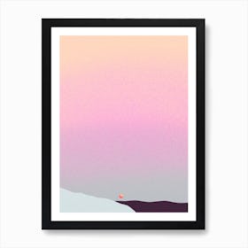Oregon Sunset Art Print