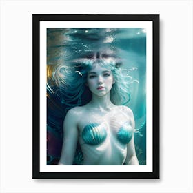 Mermaid -Reimagined 26 Art Print