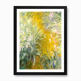 The Path Through The Irises (1914–1917), Claude Monet Art Print