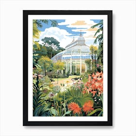 Toyal Botanical Gardens Edinburgh Uk 3 Art Print