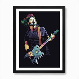 GRUNGE NEVER DIES 2 Art Print