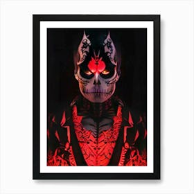 A Skeleton 3 Art Print