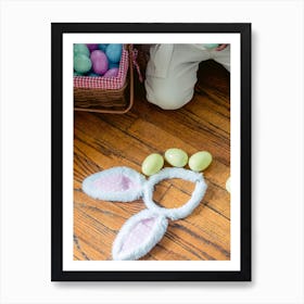 Easter Egg Hunt 1 Art Print